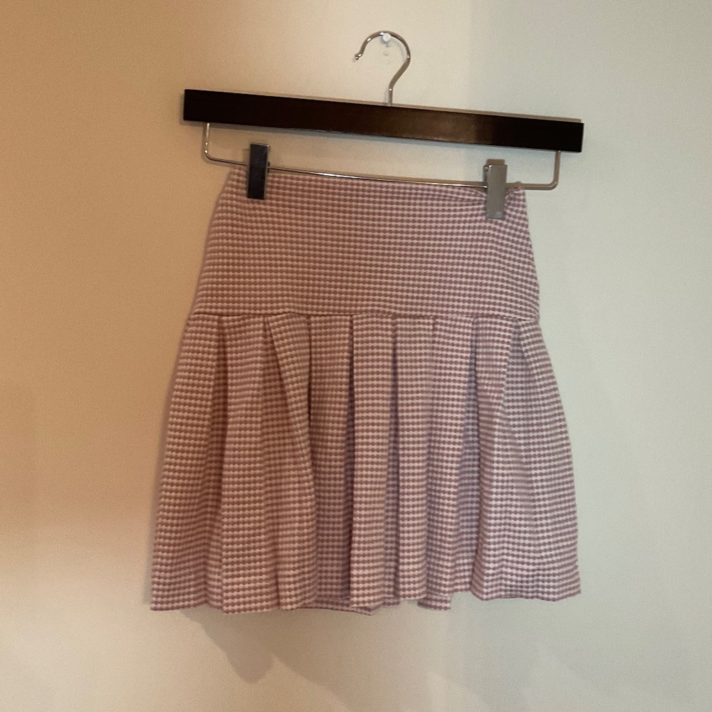 Pleated skirt